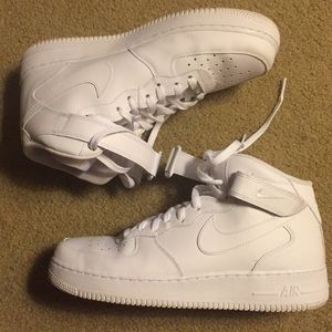 Nike Air Force 1 Mids White
